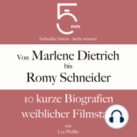 Von Marlene Dietrich bis Romy Schneider