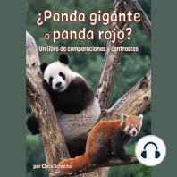¿Panda gigante o panda rojo? Un libro de comparaciones y contrastes