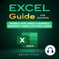 Microsoft Excel Guide for Success: Transform Your Work with Microsoft Excel, Unleash Formulas, Functions, and Charts to Optimize Tasks and Surpass Expectations [II EDITION]