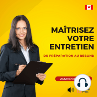 Maîtrisez Votre Entretien