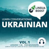 Learn Conversational Ukrainian Vol. 1