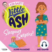 Little Ash Sleepover Surprise! the brand new book of 2024 in the younger reader series from Australian tennis champion ASH BARTY