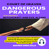 Court Of Heaven Dangerous Prayers That Destroy Witchcraft And Evil Altars