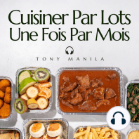 Cuisiner Par Lots Une Fois Par Mois