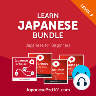 Learn Japanese Bundle - Japanese for Beginners (Level 2)
