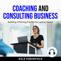 Coaching and Consulting Business