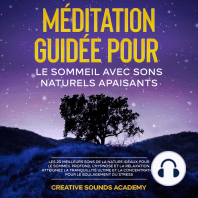 Méditation Guidée pour le Sommeil avec Sons Naturels Apaisants 