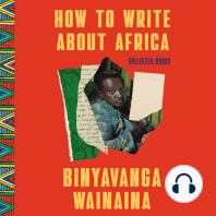 How to Write About Africa