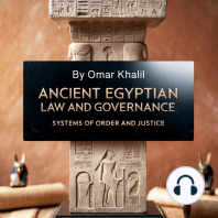 Ancient Egyptian Law and Governance