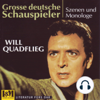 Grosse deutsche Schauspieler - Szenen und Monologe (ungekürzt)