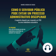 Como o servidor público pode evitar um processo administrativo disciplinar
