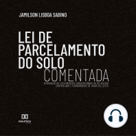 Lei de Parcelamento do Solo Comentada 