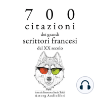 700 citazioni dei grandi scrittori francesi del XX secolo