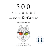 500 sitater fra store forfattere fra 1800-tallet