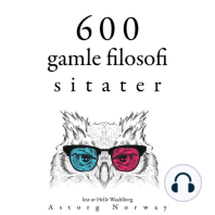 600 sitater fra eldgammel filosofi