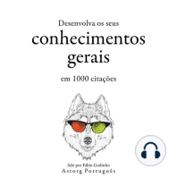 Desenvolva seu conhecimento geral em 1000 citações