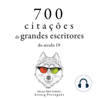 700 citações de grandes escritores do século 19