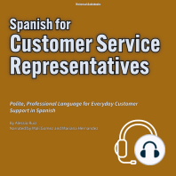 Spanish for Customer Service Representatives