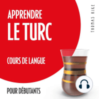 Apprendre le turc (cours de langue pour débutants)