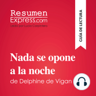 Nada se opone a la noche de Delphine de Vigan (Guía de lectura)