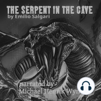 The Serpent in the Cave, by Emilio Salgari (1862–1911)