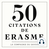 50 citations de Erasme