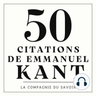 50 citations de Emmanuel Kant