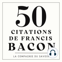 50 citations de Francis Bacon