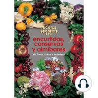 Recetas secretas para encurtidos, conservas y almíbares
