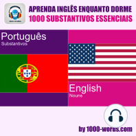 Aprenda inglês enquanto dorme – 1000 substantivos essenciais