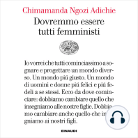 Dovremmo essere tutti femministi