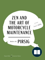 Zen and the Art of Motorcycle Maintenance