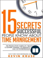 15 Secrets Successful People Know About Time Management