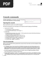 CK2 Console Commands Guide | PDF | Command Line Interface | Graphical ...