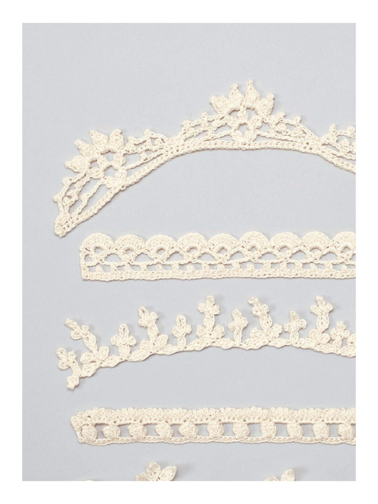 KeikoOkamoto 2021 Edgings AmazingJapaneseCroche | PDF | Figured Fabrics ...