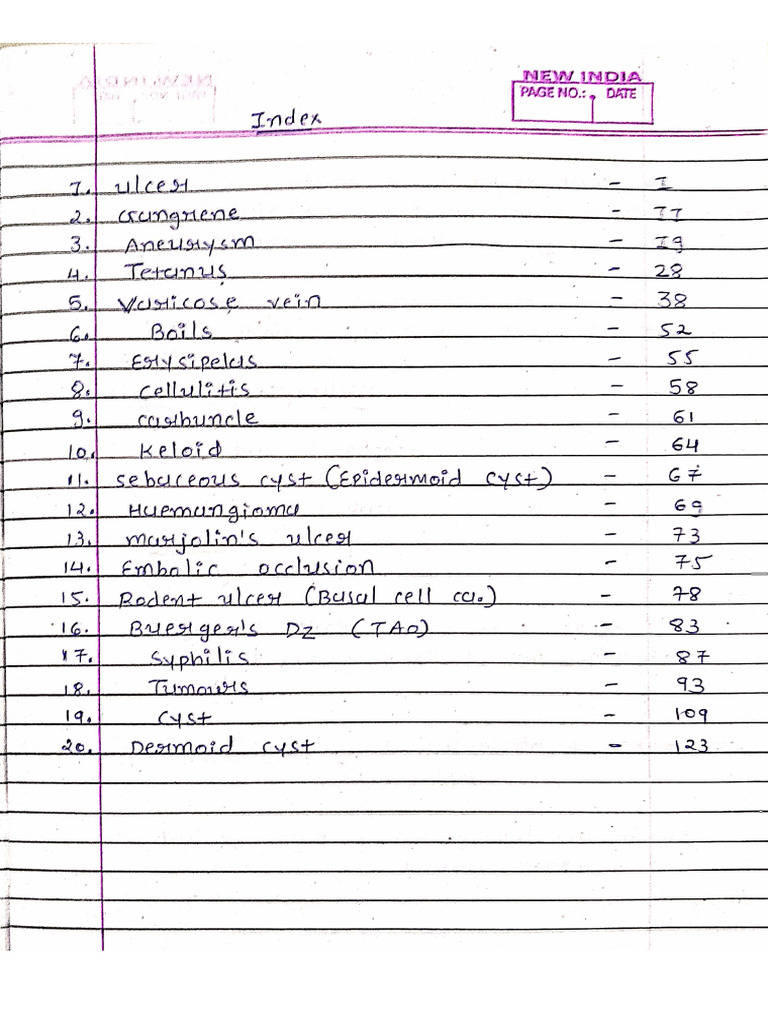 Surgery Notes - Part 2 | PDF