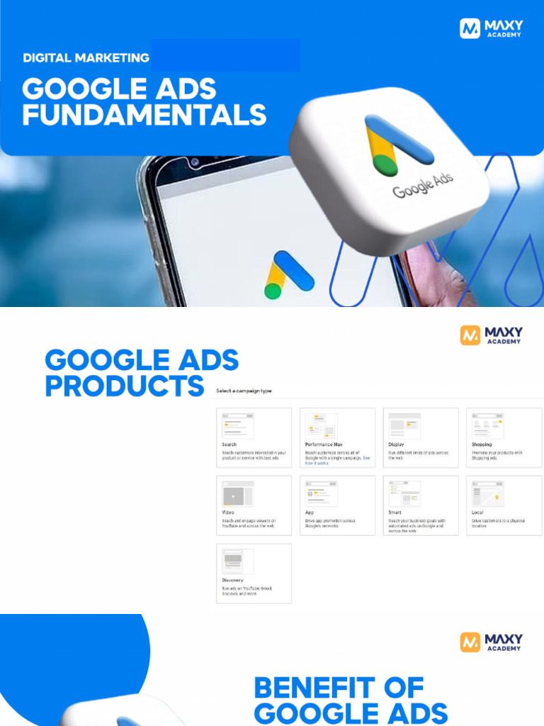 Google Ads Fundamentals | PDF | E Commerce | Digital Marketing