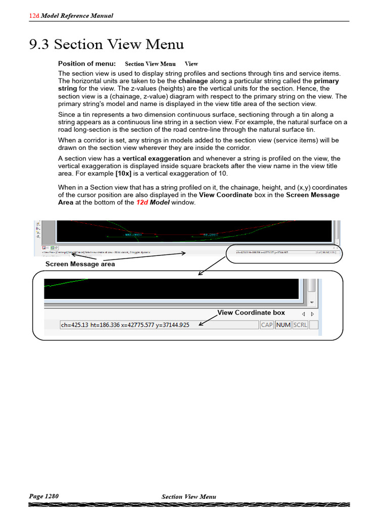 12d Drainage | PDF | Menu (Computing) | Parameter (Computer Programming)