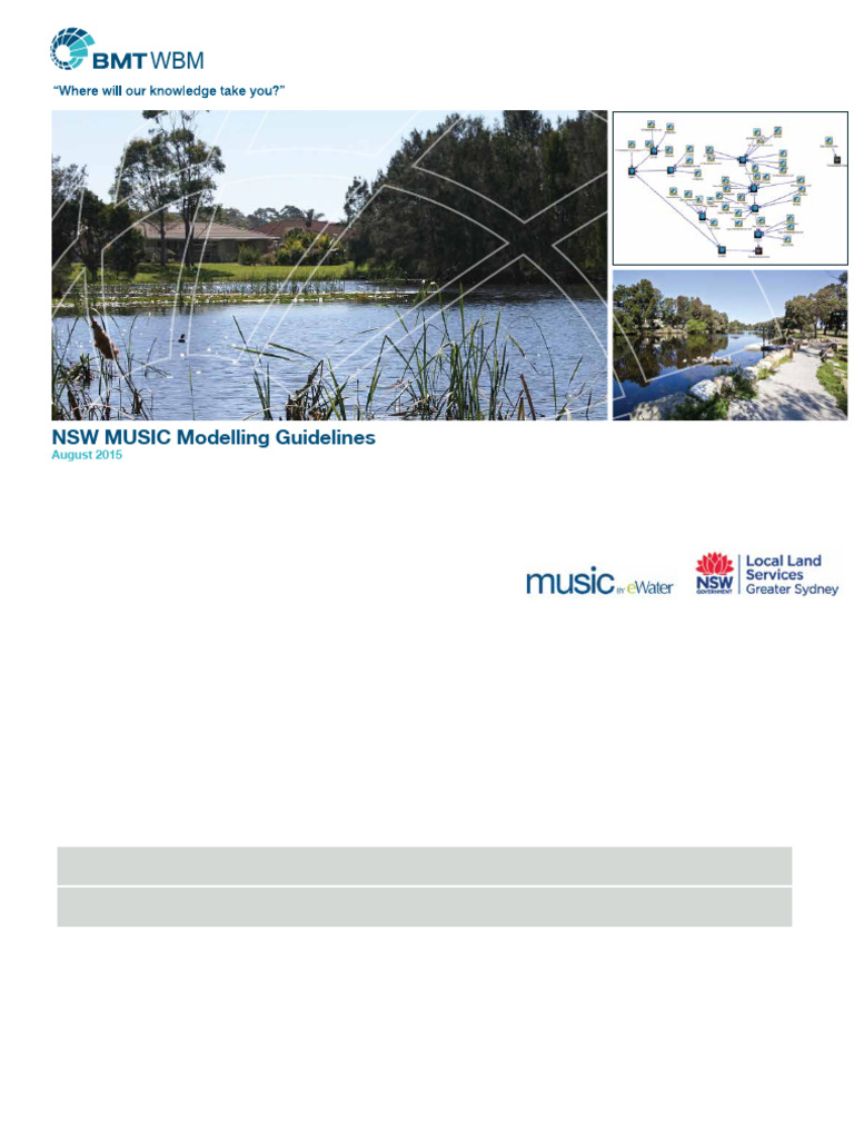 NSW Music Modelling Guidelines August 2015 | PDF | Drainage Basin ...
