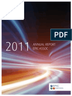 EPIC Annual Report - 2011