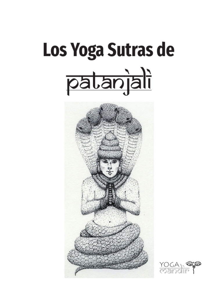 Yoga Sutras de Patanjali | PDF | Patanjali