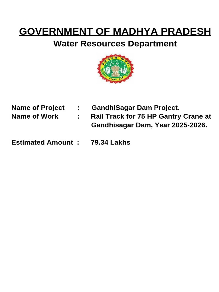 General Report Rail Track For 75 HP Crane | PDF