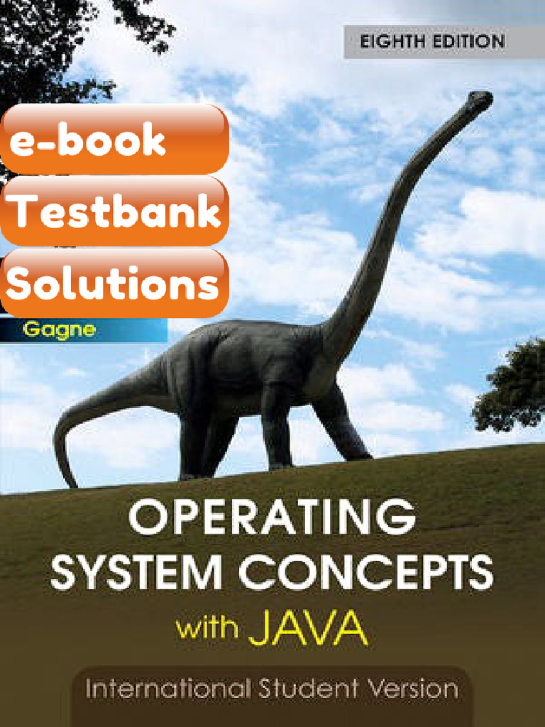Ebook & Testbank Operating System Concepts With Java 8th Edition by ...