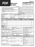 EPF Member Registration Form WR1 | PDF