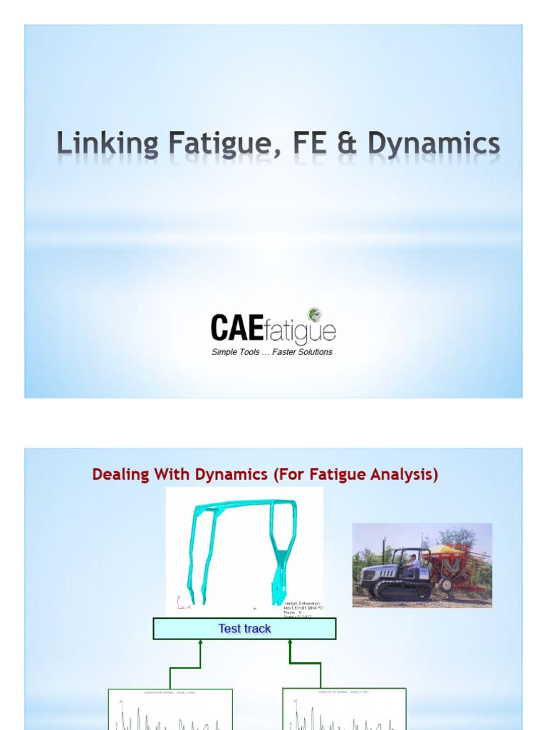 BT 04 Fatigue To FE Dynamics | PDF | Spectral Density | Electrical ...