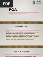 Plan Operativo Anual - POA 2023 | PDF | Planificación | Presupuesto