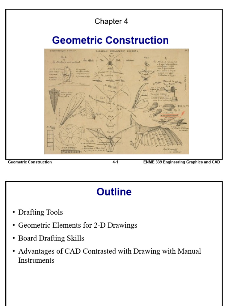 Chapter 4 - Geometric Construction | PDF | Circle | Triangle