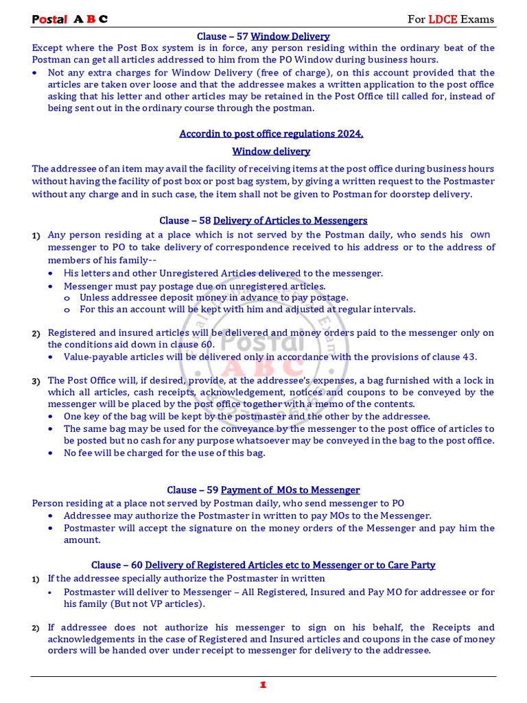 PA Lecture - 8 (English) | PDF | Mail | Identity Document