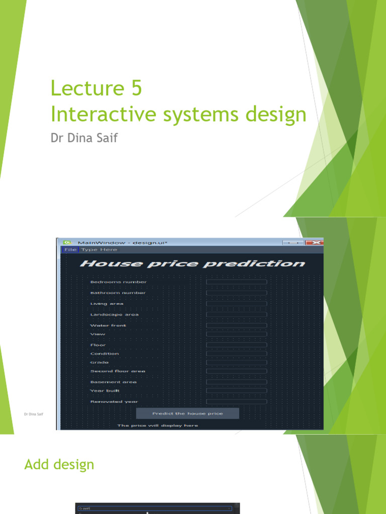 Lecture 5 - House Prediction PDF | PDF | Method (Computer Programming ...