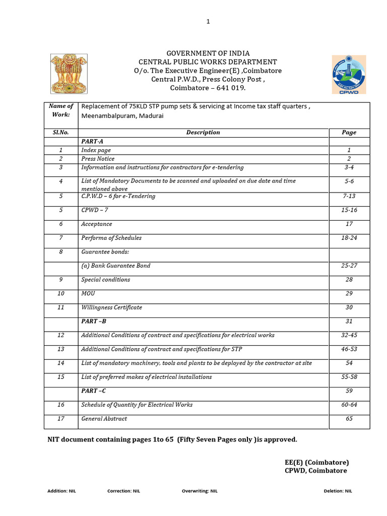 Nit 95 Cced 2025-26 | PDF | Specification (Technical Standard) | Banks